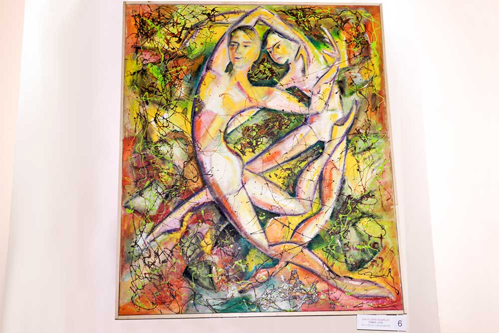 Expoziţie de pictura „ION FLORIN SCARLAT” 29 aug - 27 sep 2018, „Pasi printre flori” la Casa de Cultura Friedrich Schiller, Bucuresti (6)