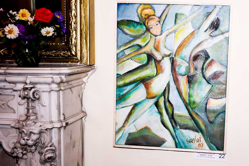 Expoziţie de pictura „ION FLORIN SCARLAT” 29 aug - 27 sep 2018, „Pasi printre flori” la Casa de Cultura Friedrich Schiller, Bucuresti (22)