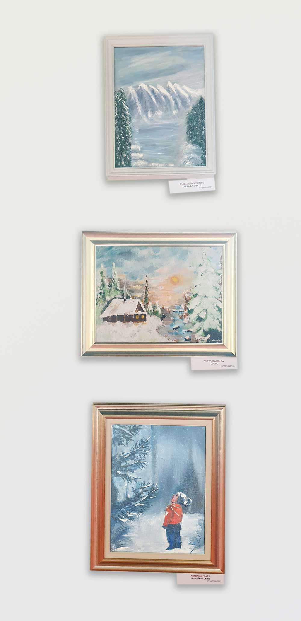 „Salonul de iarna 2022” - expoziţie colectivă pe simeze la Galeria Labyrint - Education point SRL -  Bucureşti- (01 - 28 februarie 2022) (8)